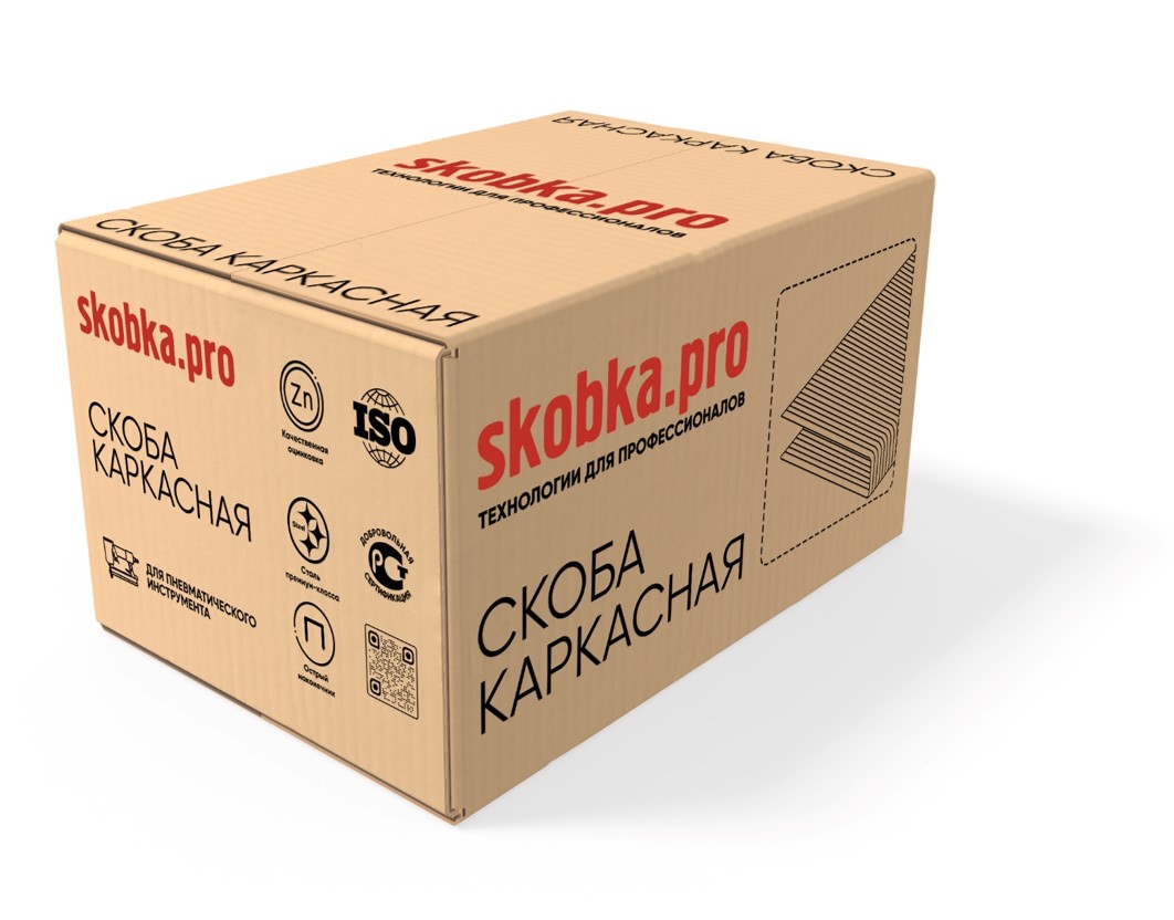 Скоба мебельная каркасная